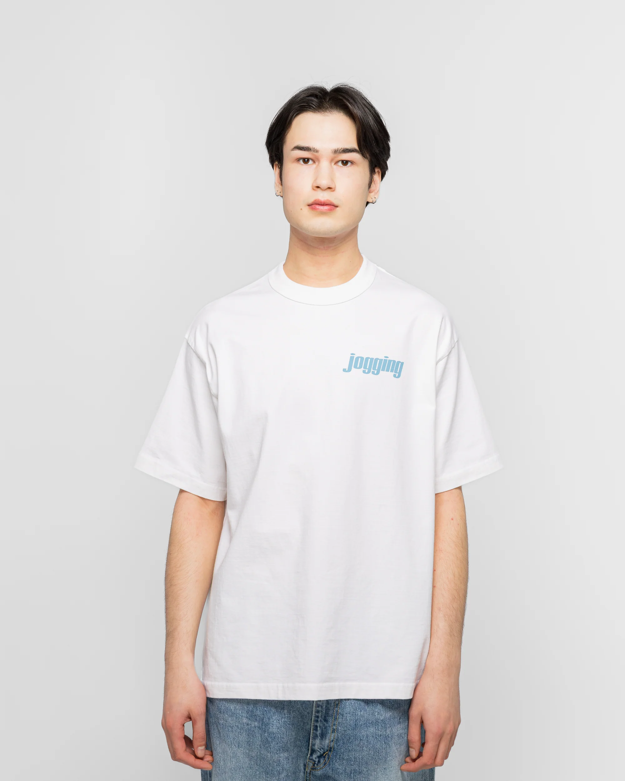 Authentic Graphic Tee Jogging - White - Image 2