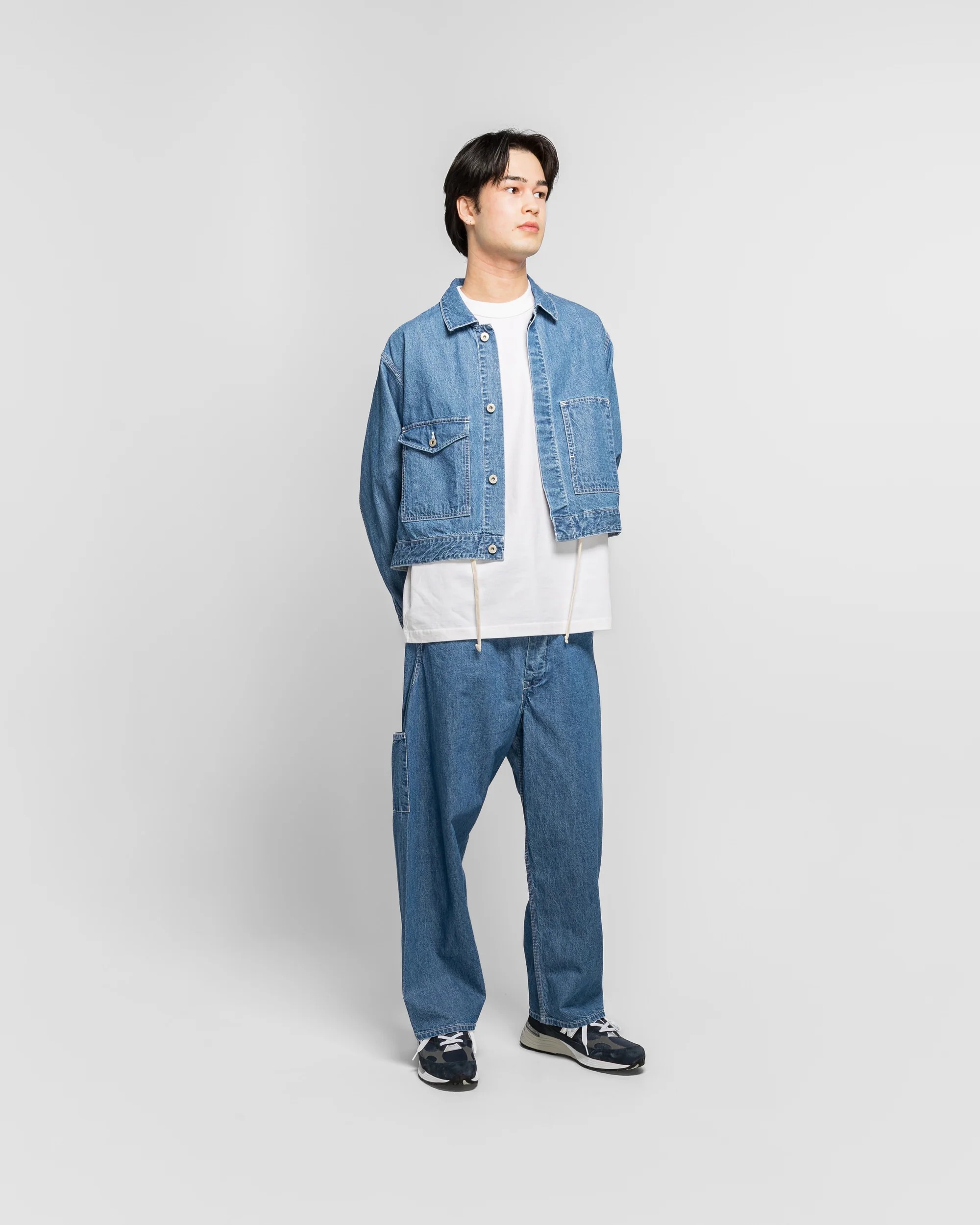 Chopped Coverall Bottoms - Used Indigo - Image 6