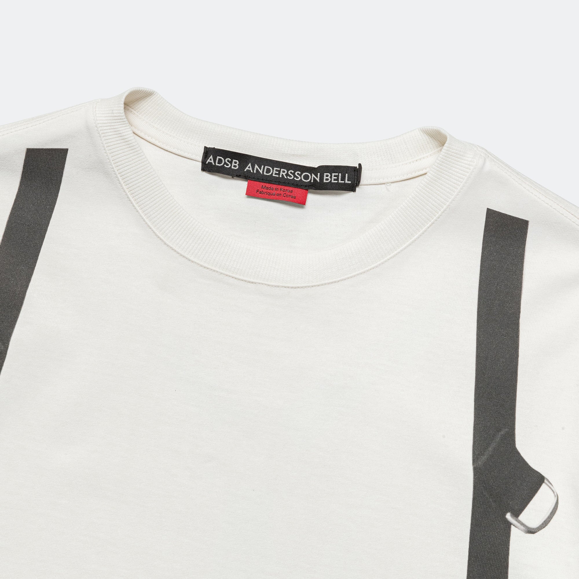 Utility Vest Trompe L'oeil T-Shirt - White - Image 3