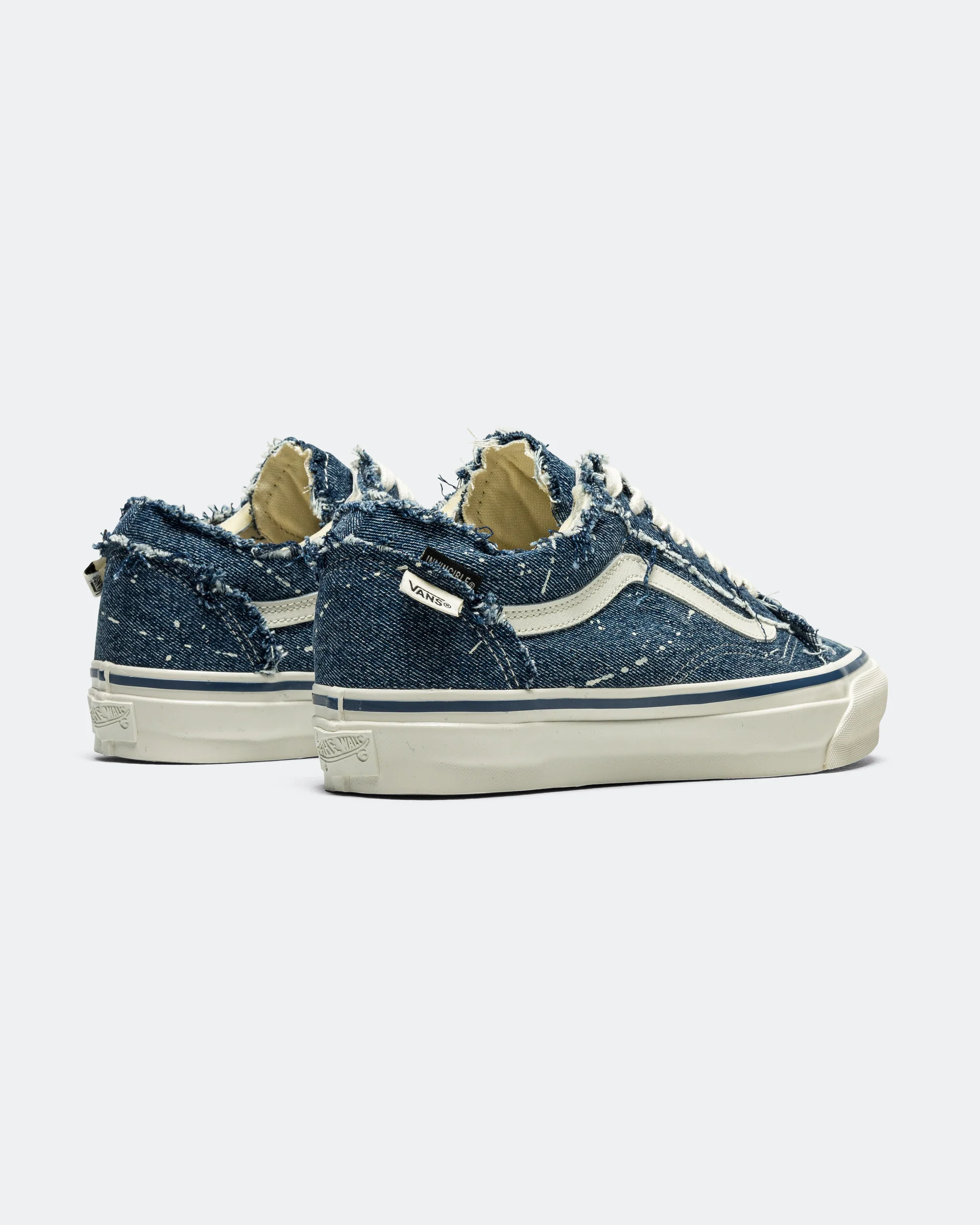 LX Old Skool x INVINCIBLE - Frayed Denim - Image 3