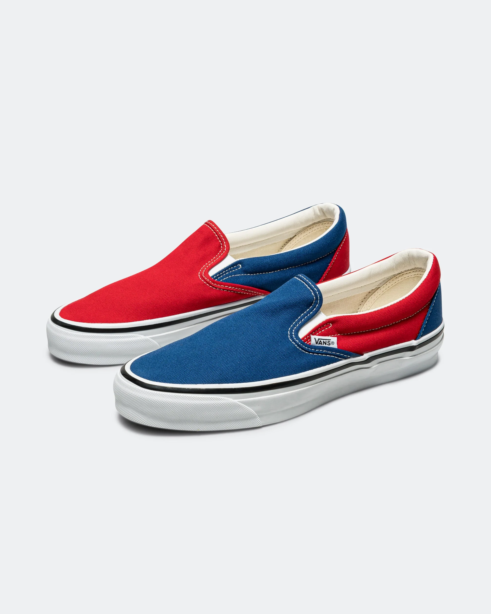 OTW Classic Slip-On 98 x Engineered Garments - Red/Navy - Image 2