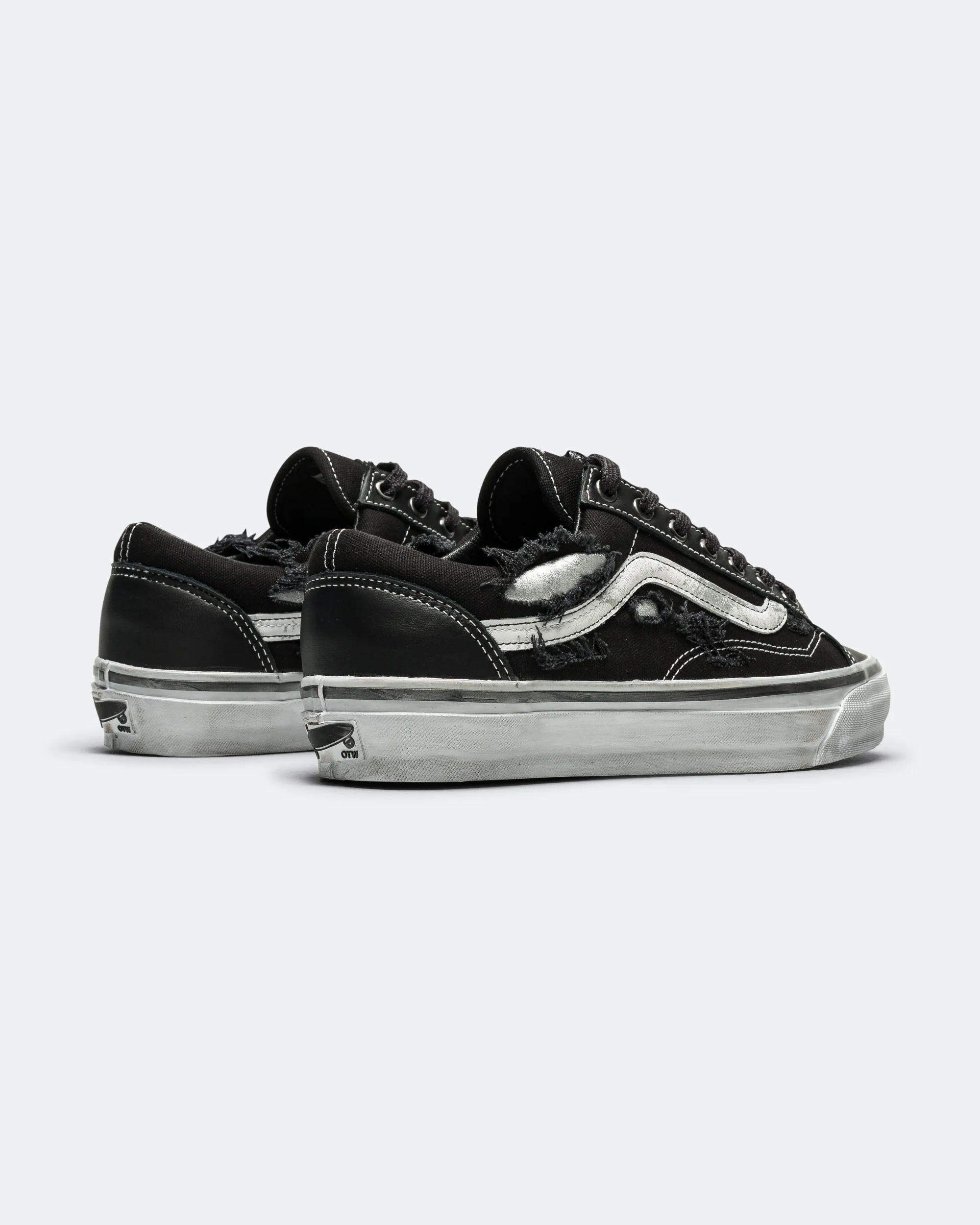 OTW Old Skool 36 Vibram - Distressed/Silver - Image 3