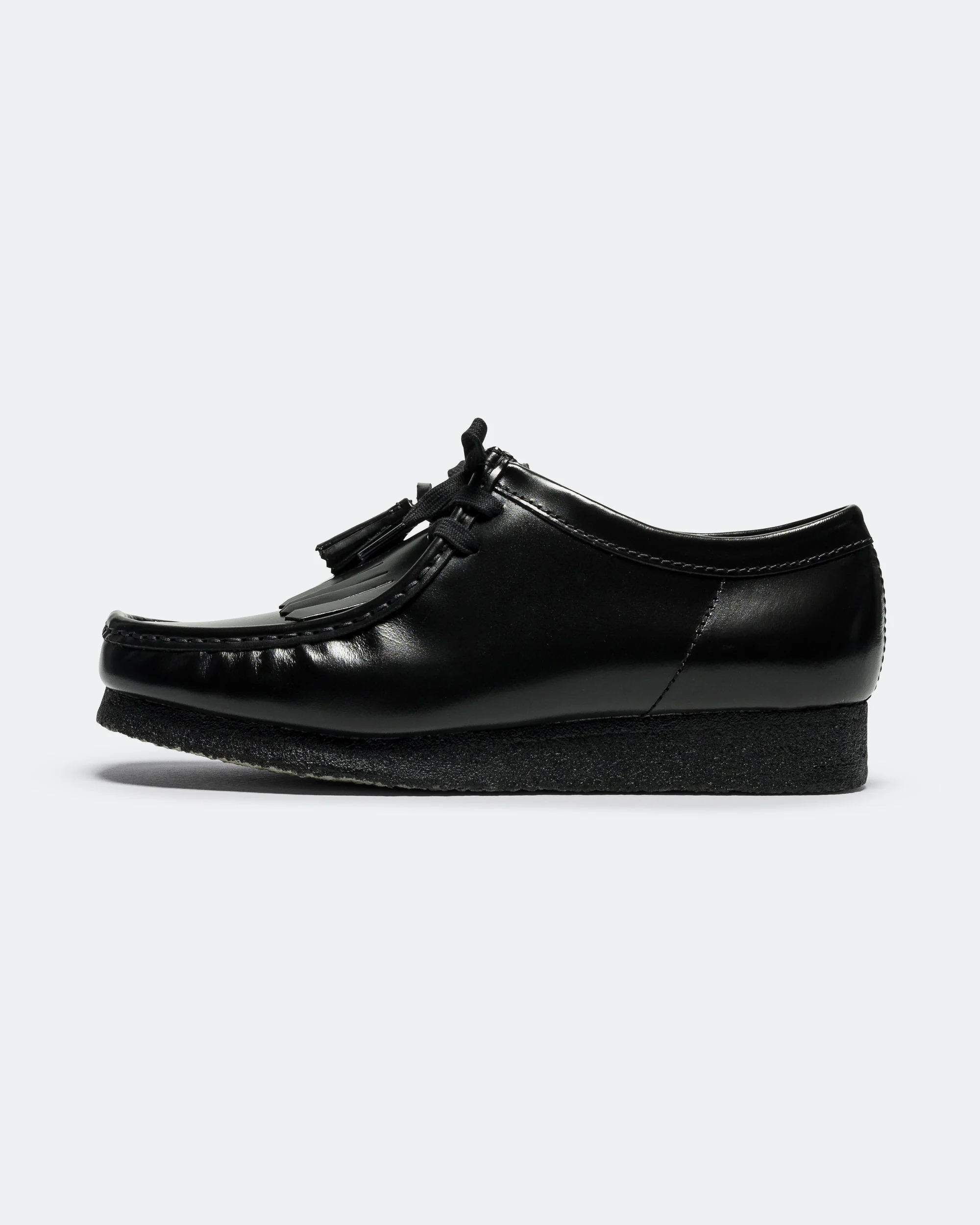 Wallabee - Black HISHINE Leather