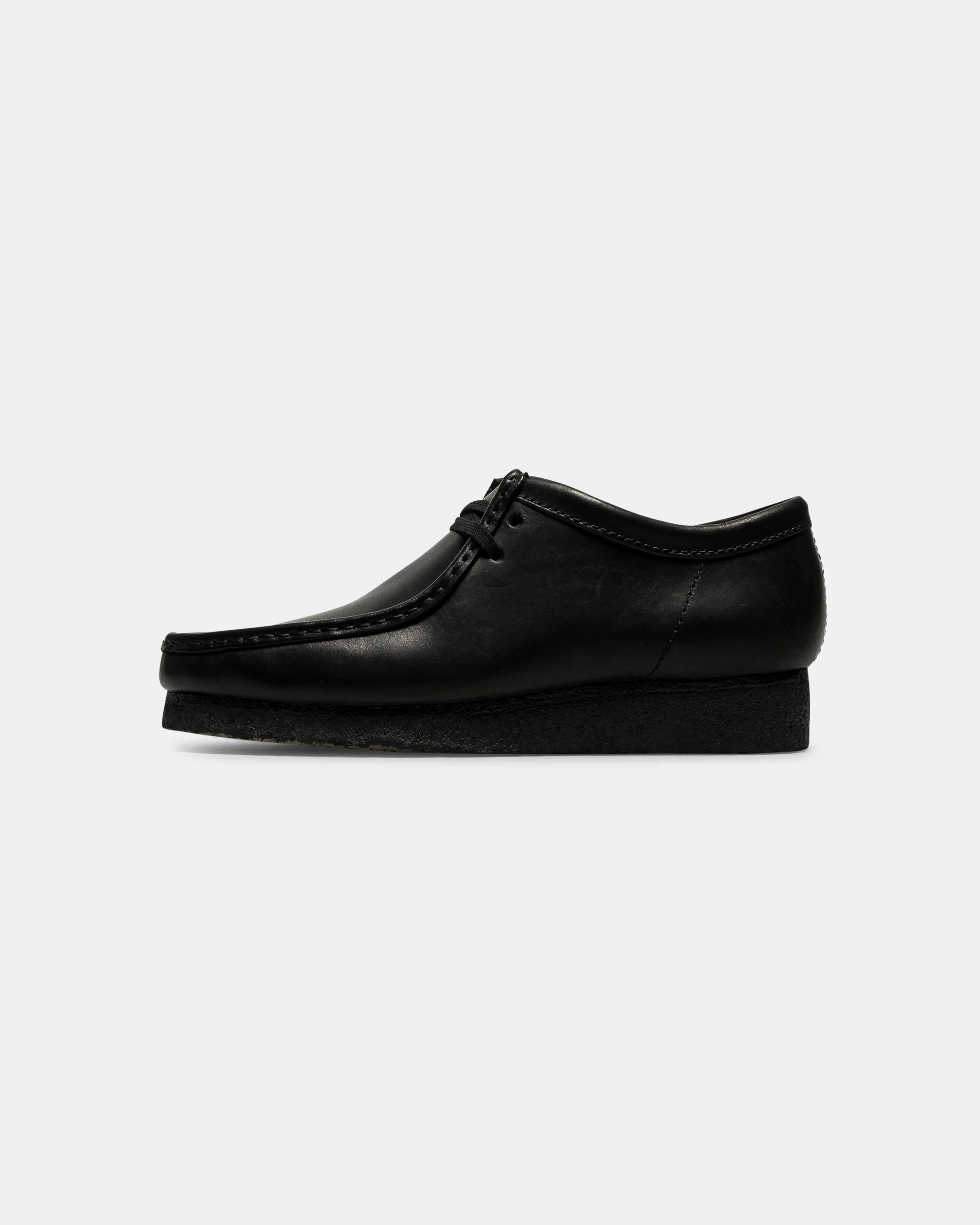 Wallabee - Black Leather