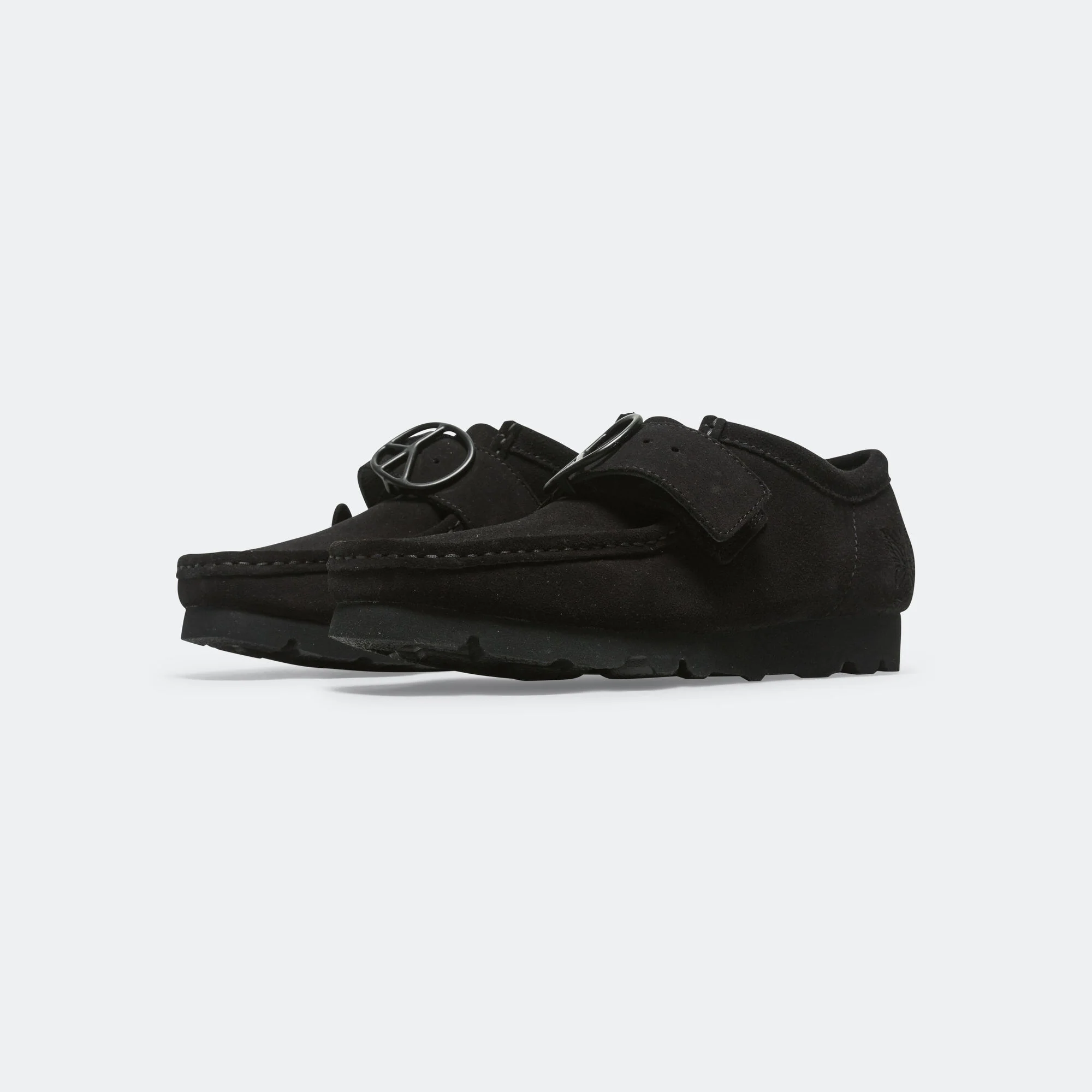 WallaStrap Low x Needles - Black Suede - Image 2