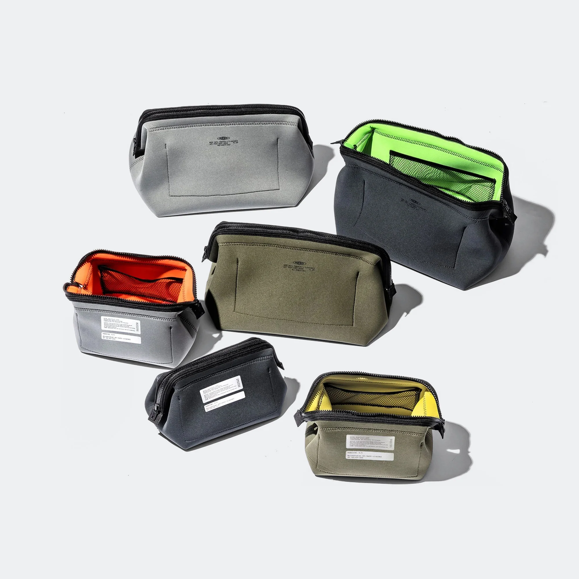 Wired Pouch - Dark Grey/Green - Image 6