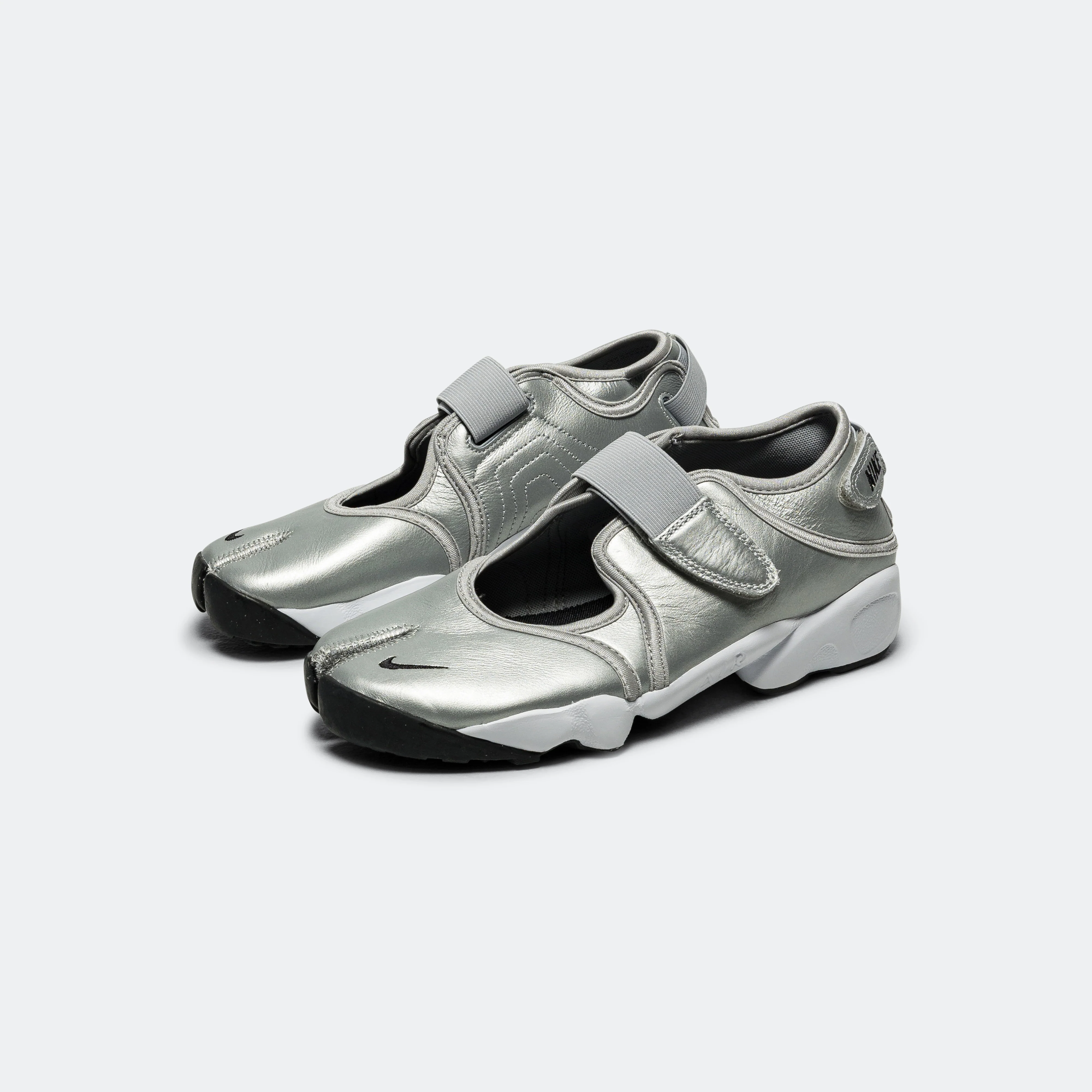 Womens Air Rift - Metallic Silver/Sail-Black - Image 2