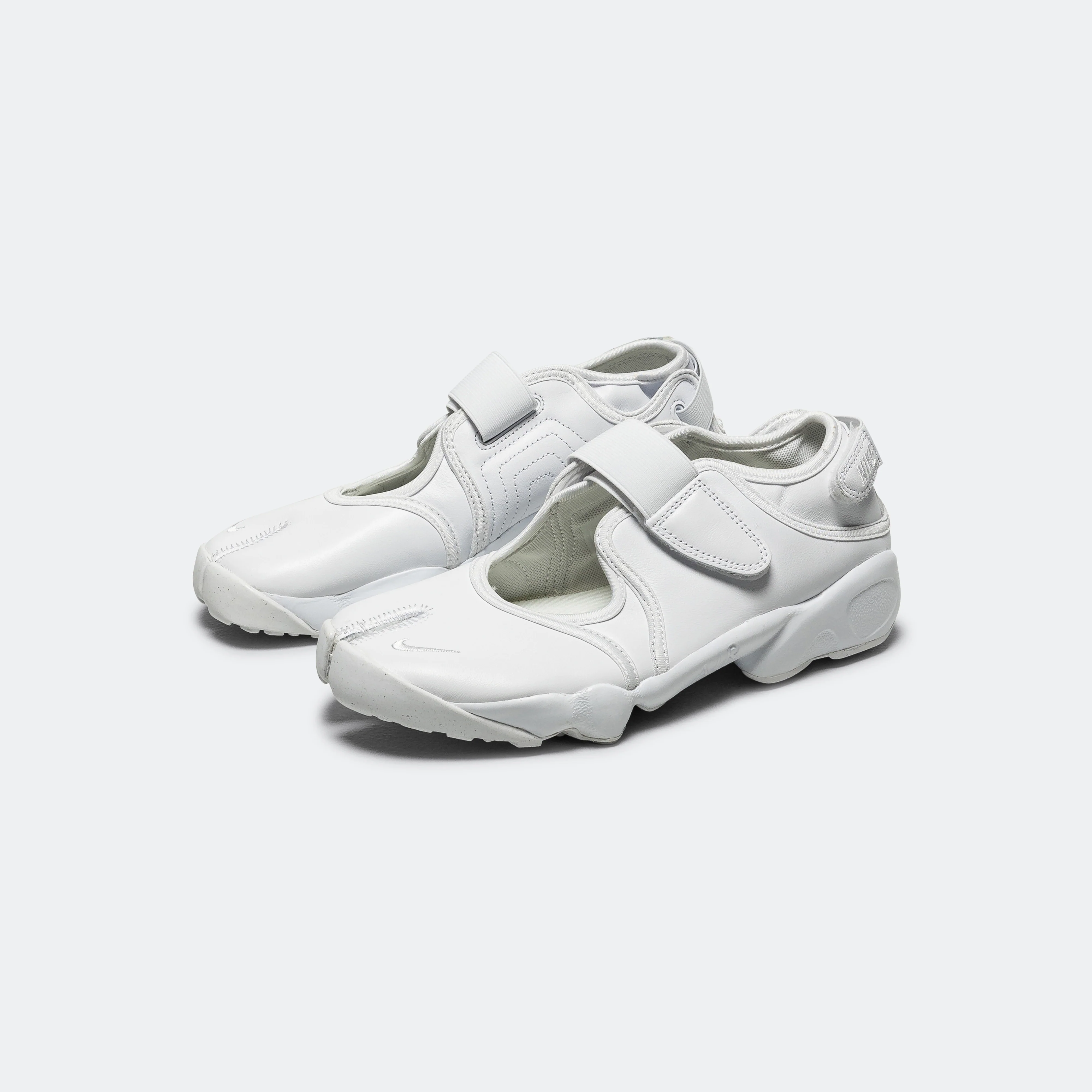 Womens Air Rift - White/White-Black - Image 2
