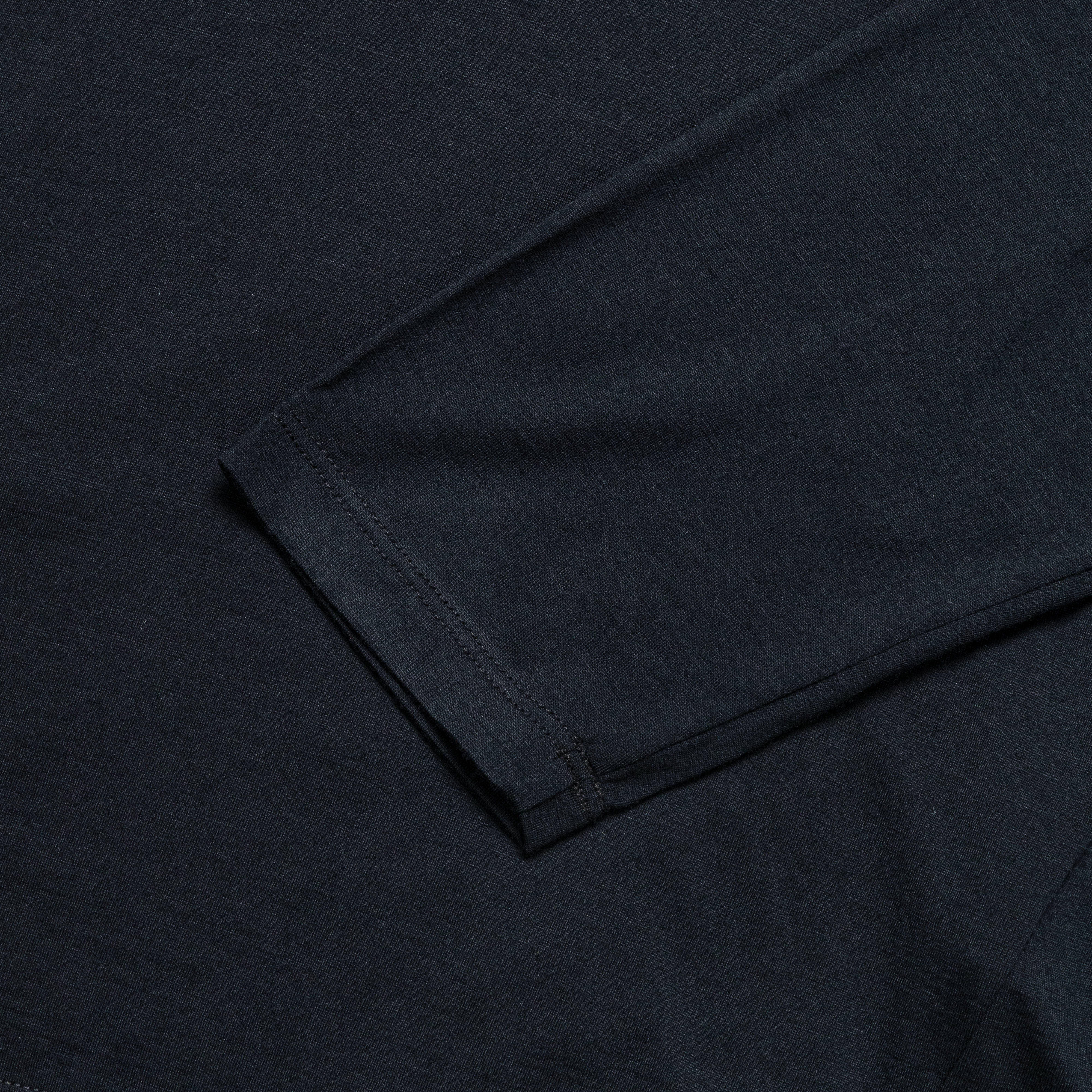 Womens Frame LS Crew - Black - Image 3