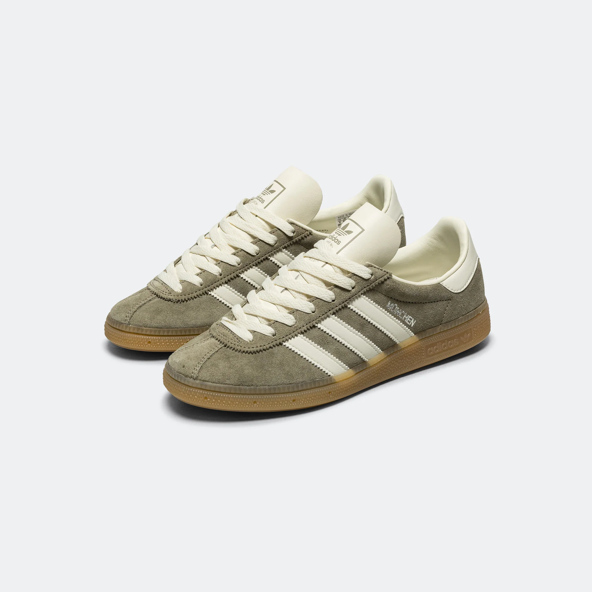 Womens Muenchen - Silver Pebble/Off White-Silver Metallic - Image 2