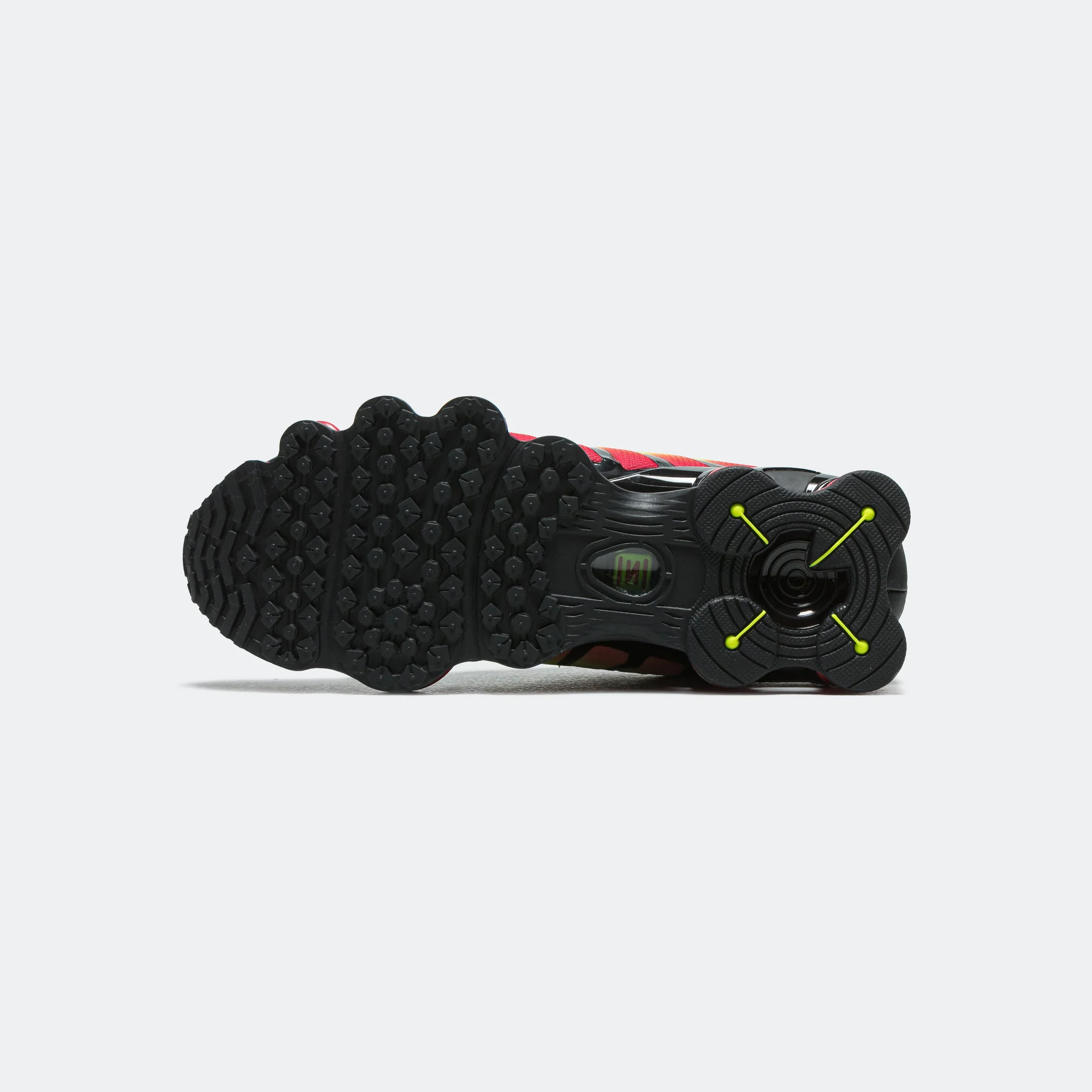 Womens Shox TL - Black/Volt-Fire Red - Image 5