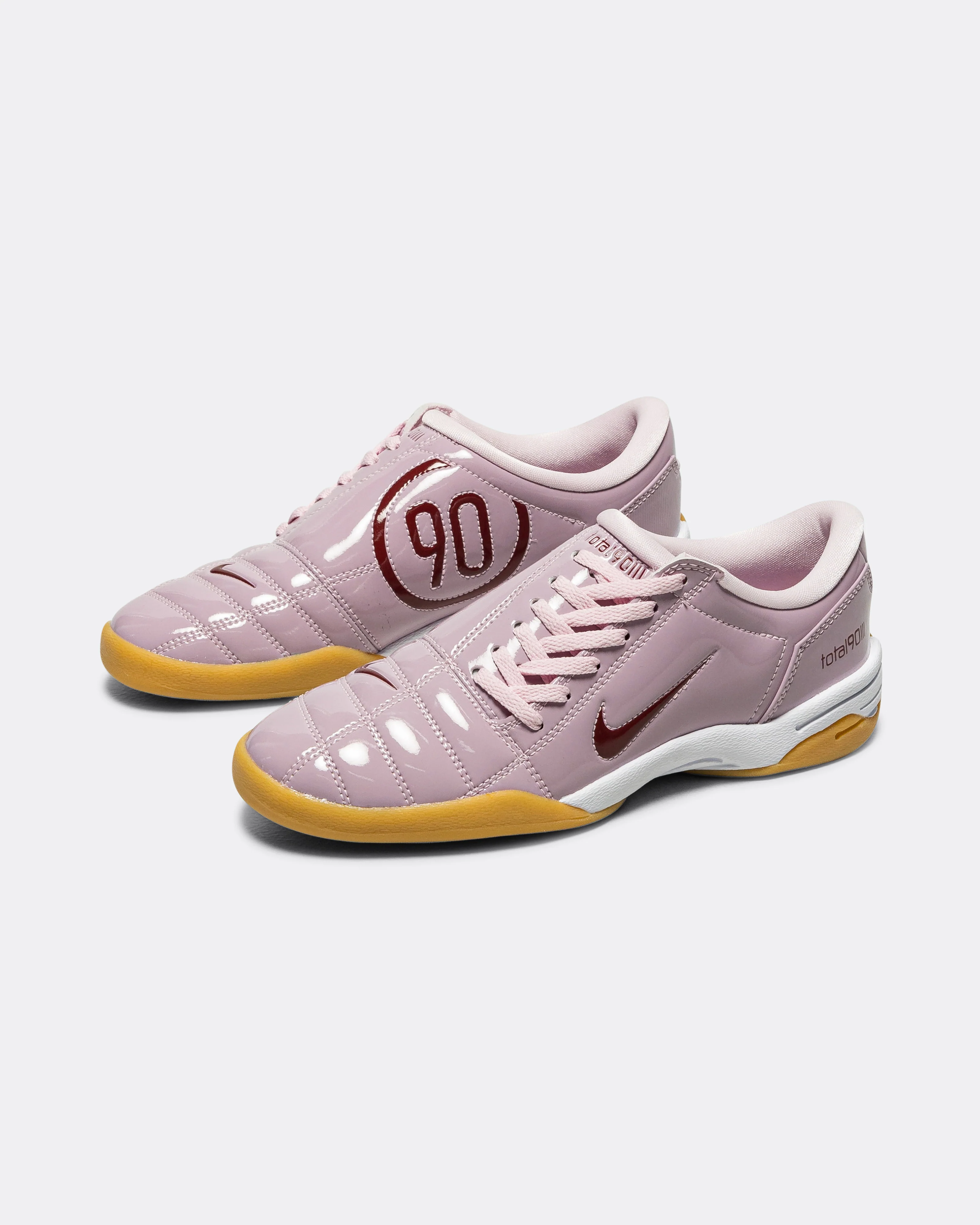 Womens T90 - Pink Foam/Team Red-White-Gum Light Brown - Image 2