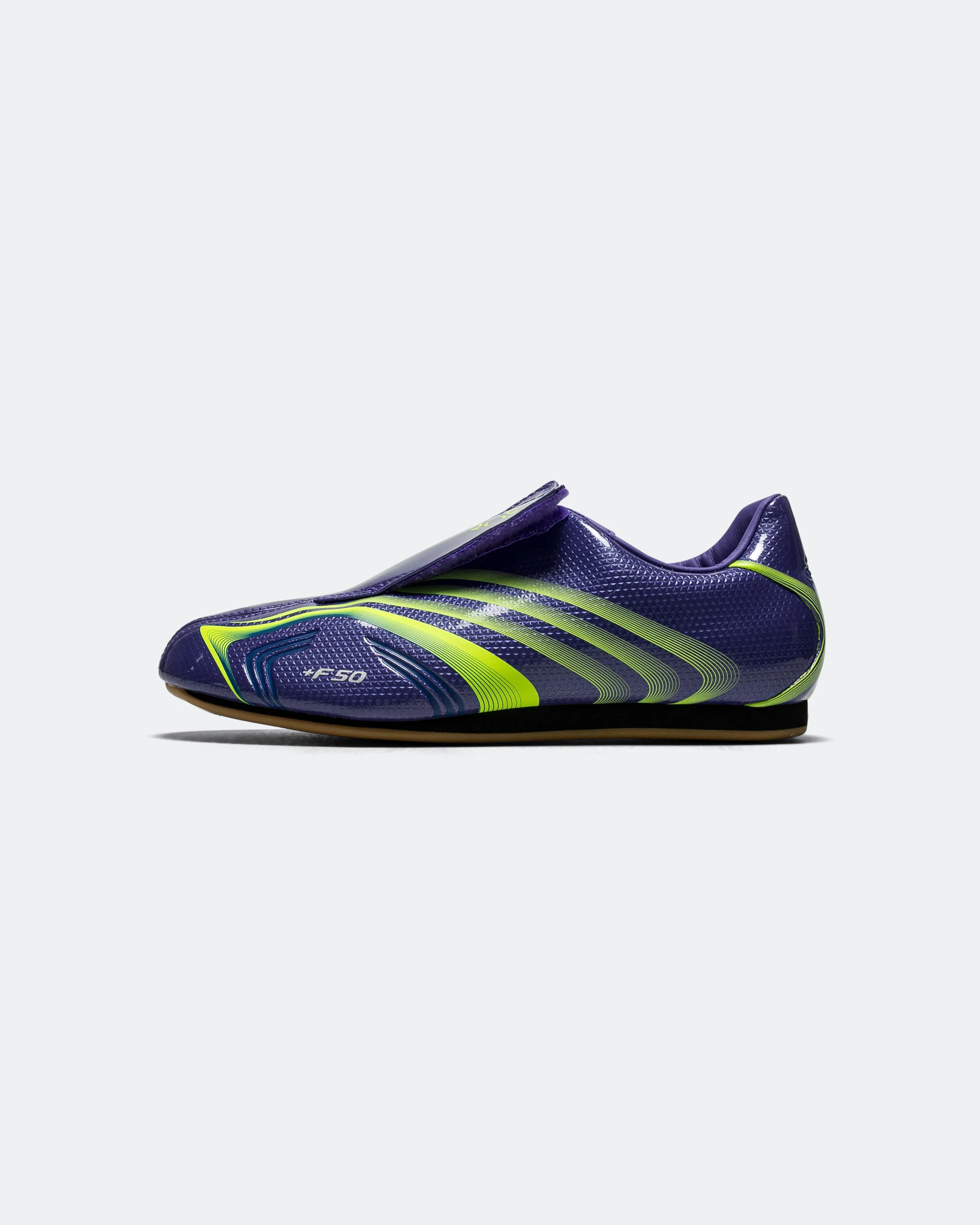 Womens Taekwondo F50 - Purple Rush/Lucid Lemon-Royal Blue