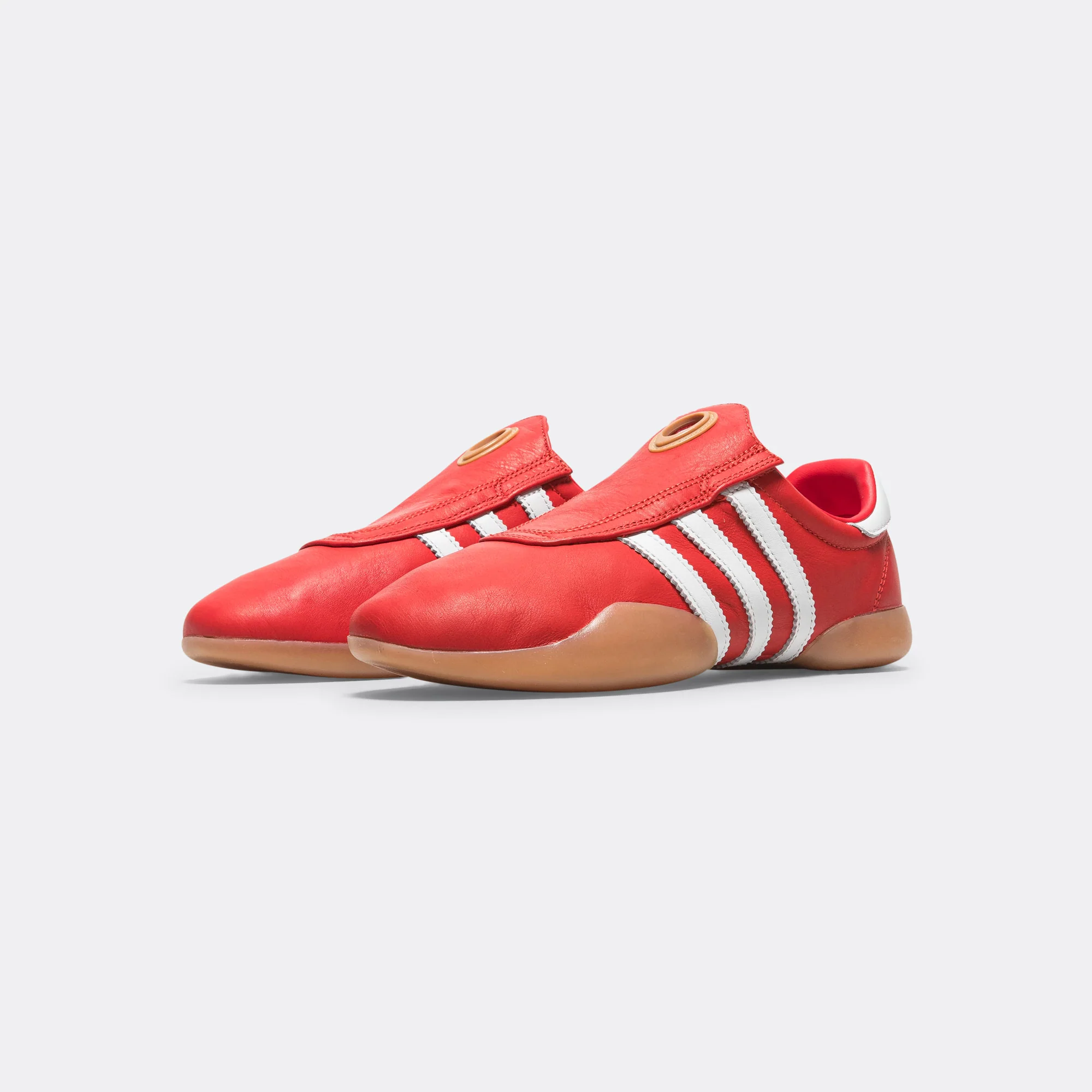Womens Taekwondo Mei - Red/Footwear White-Gum - Image 2