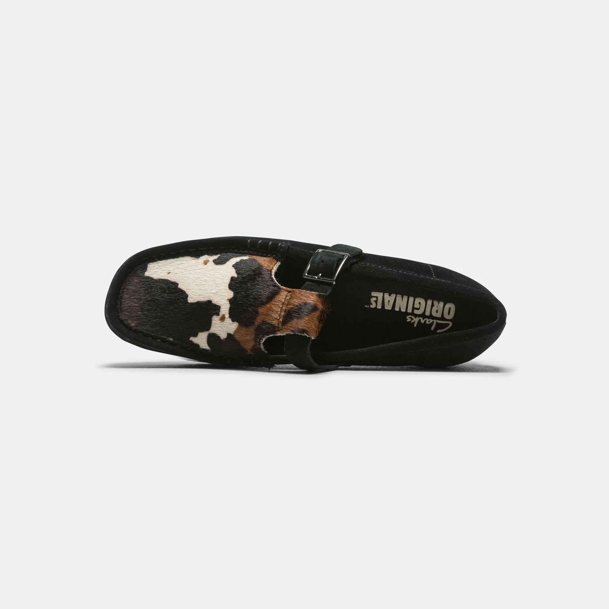 Womens Wallabee T Bar - Black Interest - Image 4