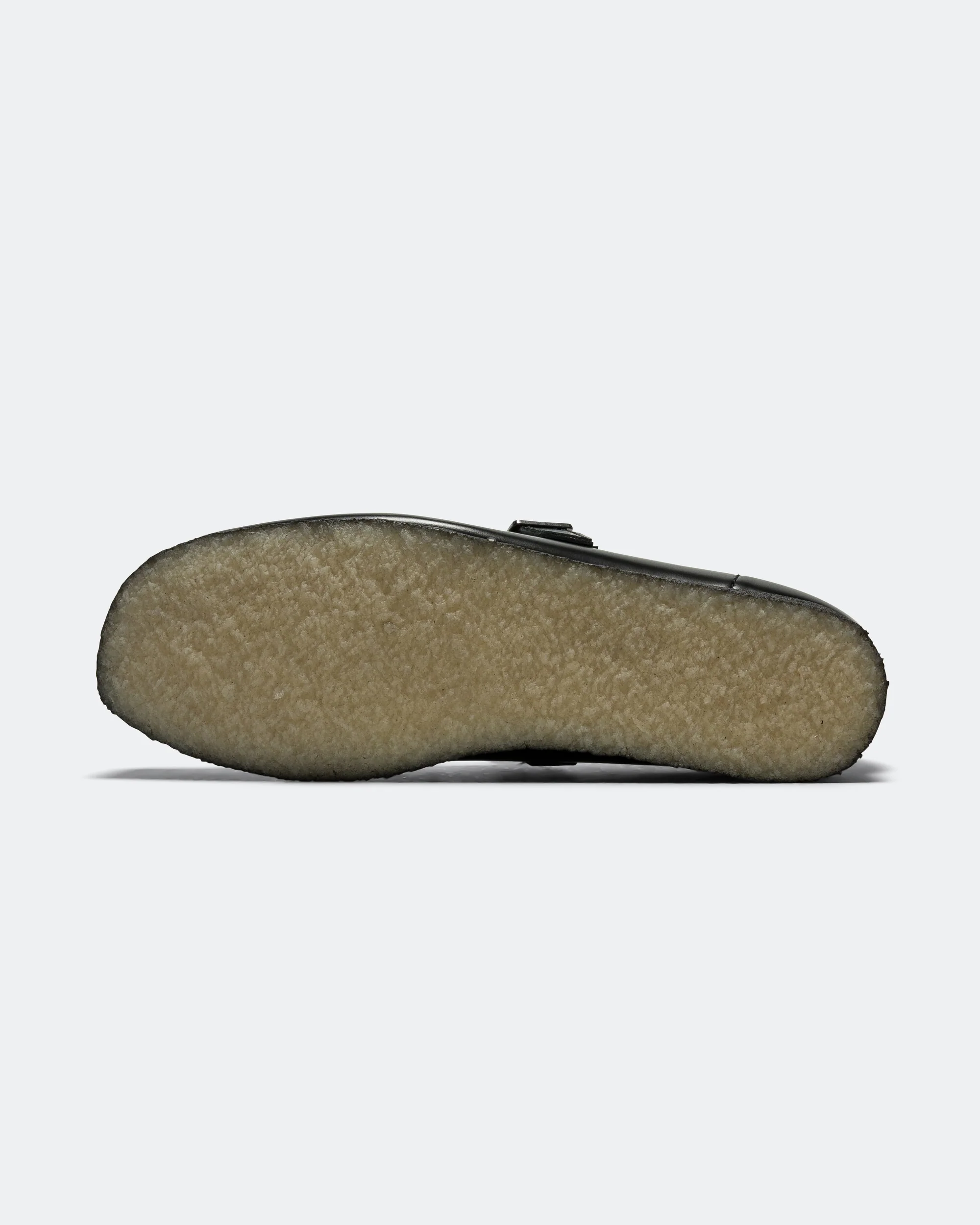 Womens Wallabee T Bar - Black Leather - Image 5