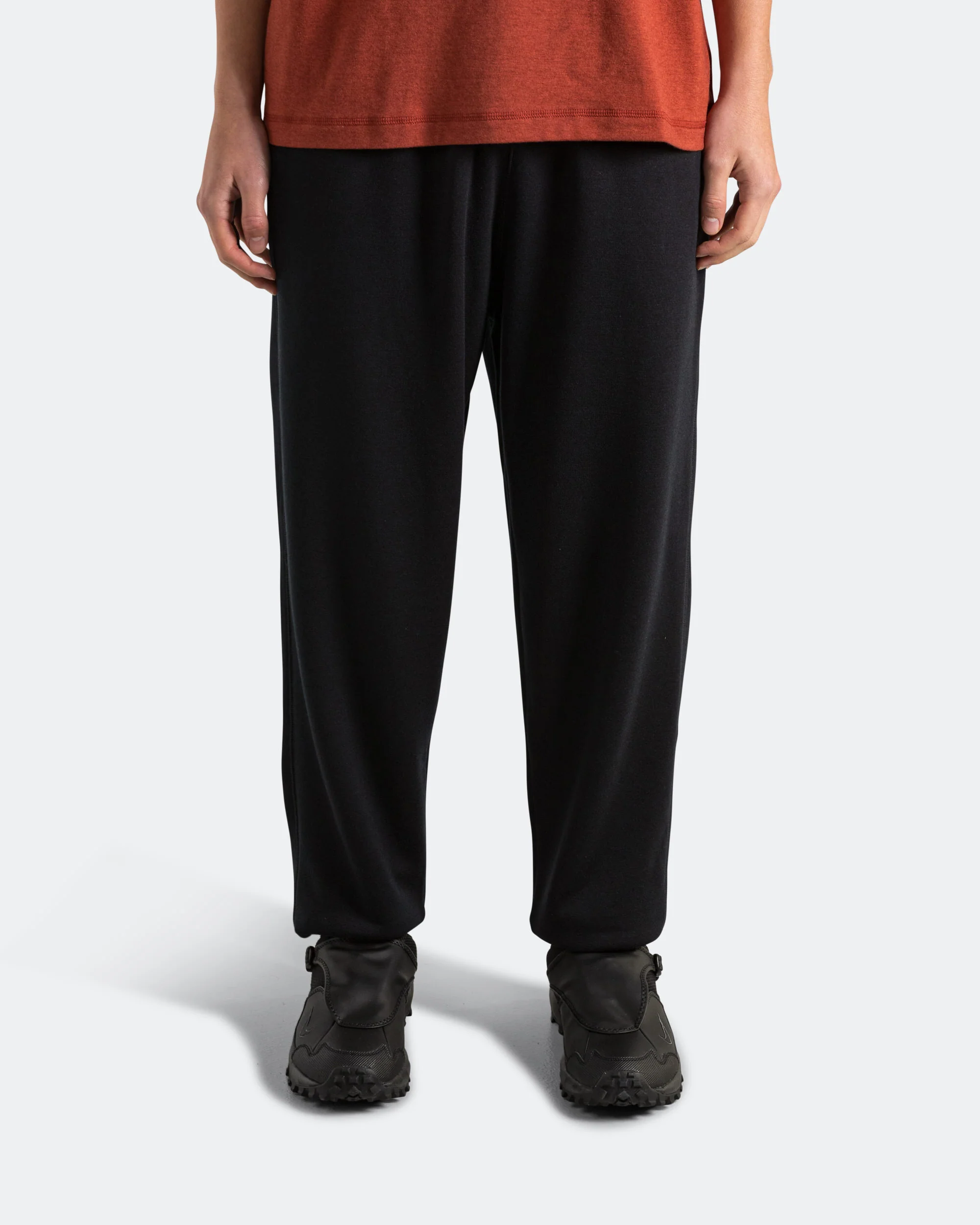 Wool Classics Fleece Pant Open Hem - Black - Image 2
