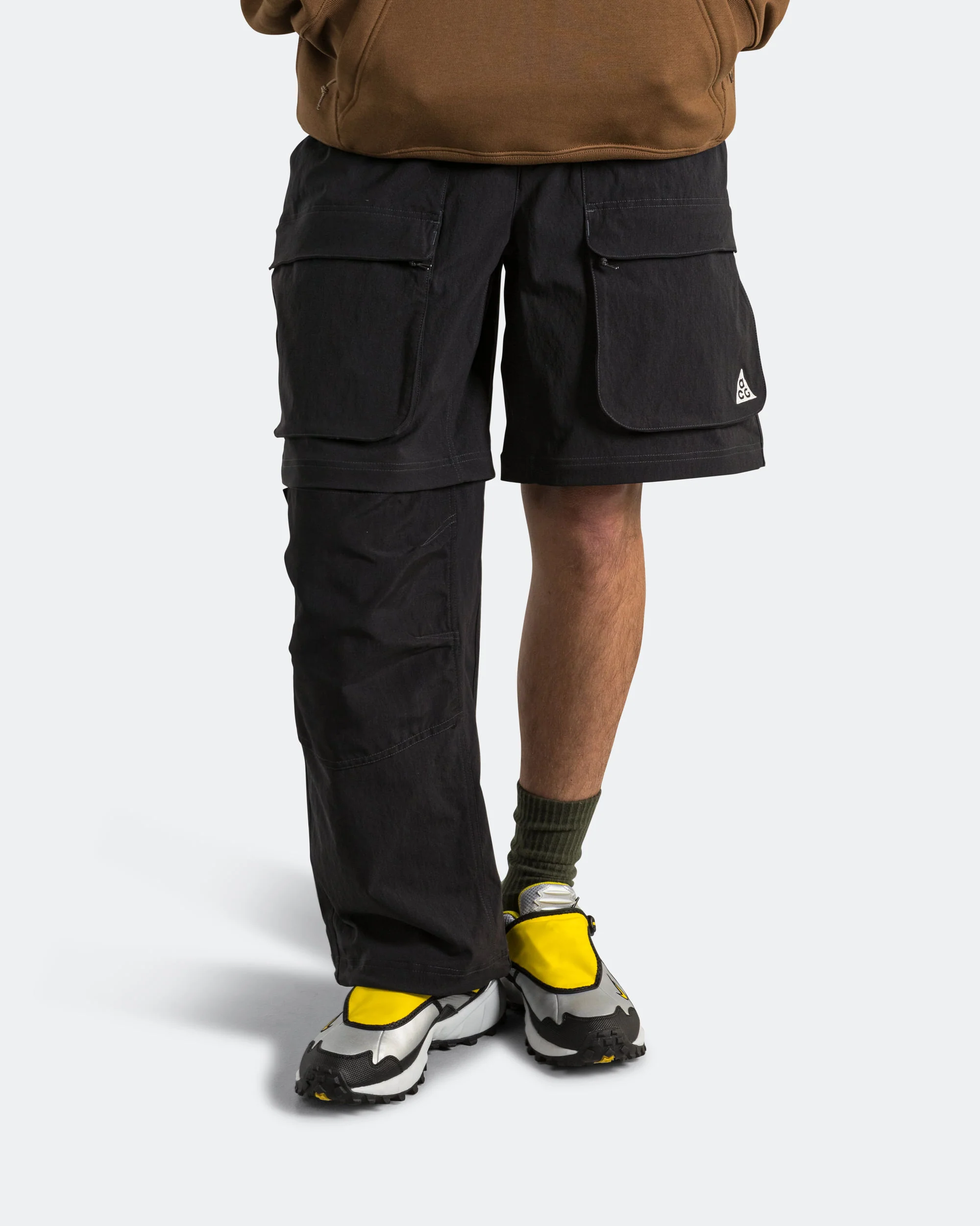 Zip Smith Summit Cargo Pants - Black/Anthracite-Summit White - Image 4