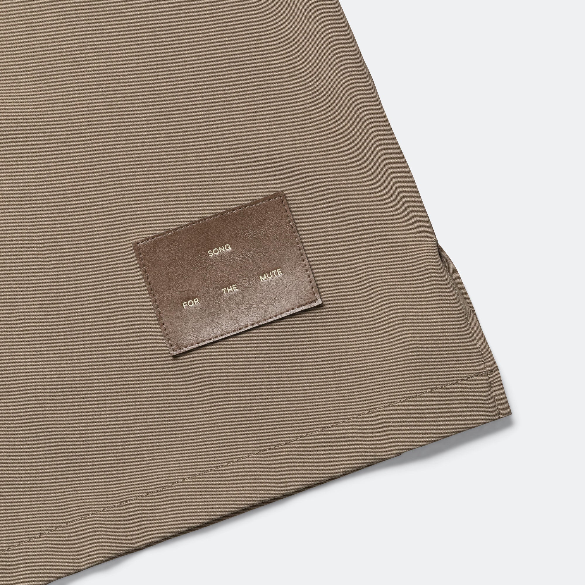 Zip-Up Gym Shirt - Taupe Poly Tech - Image 6